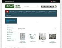 Tablet Screenshot of kutaymedikal.com